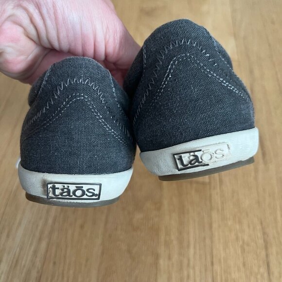 Taos Star Blue Canvas Lace Up Low Top Sneakers Women's Size 8 - Picture 7 of 10